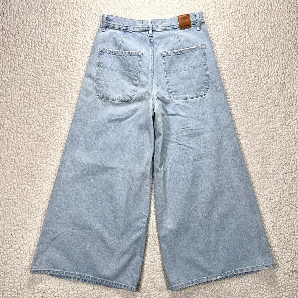 We The Free Jeans‎ Women’s 29 (30x27) Wide Leg Boho Festival Modern Casual - Picture 2 of 12